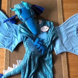 Pottery barn kids dinosaur and costume. Size 3T